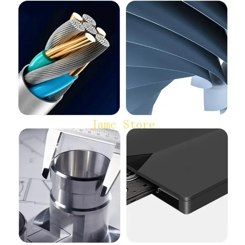 LX0B External DVD VCD Drive Recorder USB Portable Writer Player