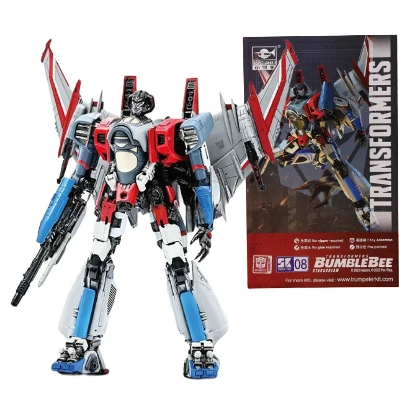 

В наличии Bumblebee Movie Starscream Smart Kit Сборная фигурка Серия Коллекция игрушек в подарок