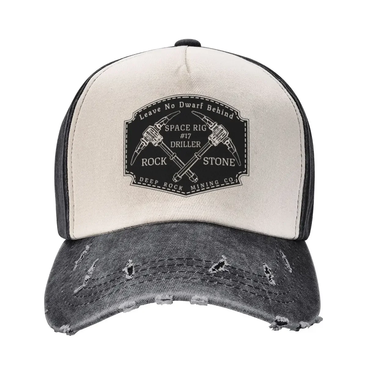 

Deep Rock Galactic Driller Patch Sticker/Magnet Baseball Cap Golf Cap sun caps Icon Rugby Hats For Women Men's