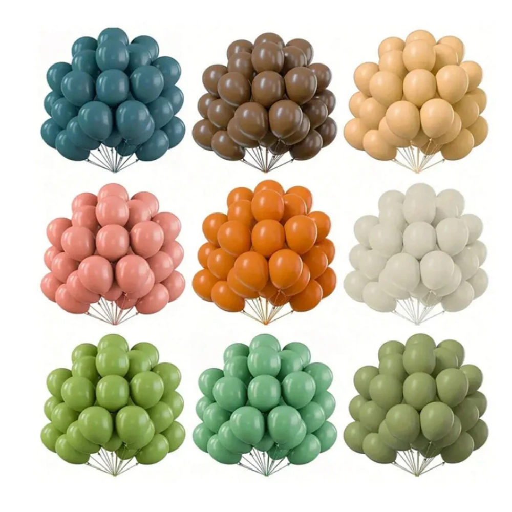 5/10/12 بوصة 10/20/30 قطعة الطفل الأزرق اللاتكس بالونات أحمر أخضر أبيض الرمال الزفاف الديكور Globos استحمام الطفل حفلة عيد ميلاد ديكور