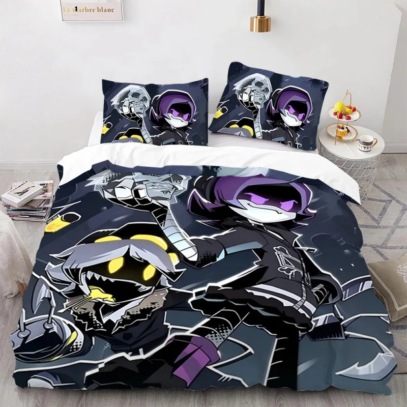 

Hot New 3D Print Anime Murder Drones Cartoon Bedding Set Duvet Cover Bed Set Quilt Cover