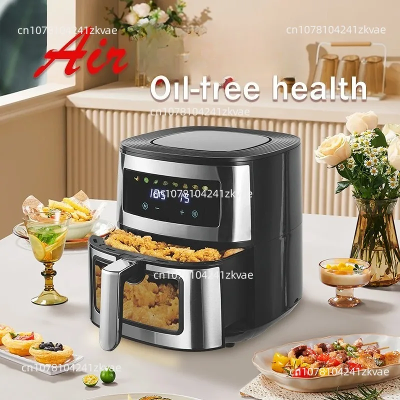 Air Fryer Household Visual Large Capacity 5.5L Oven Air Electric Fryer Multifunctional Integration