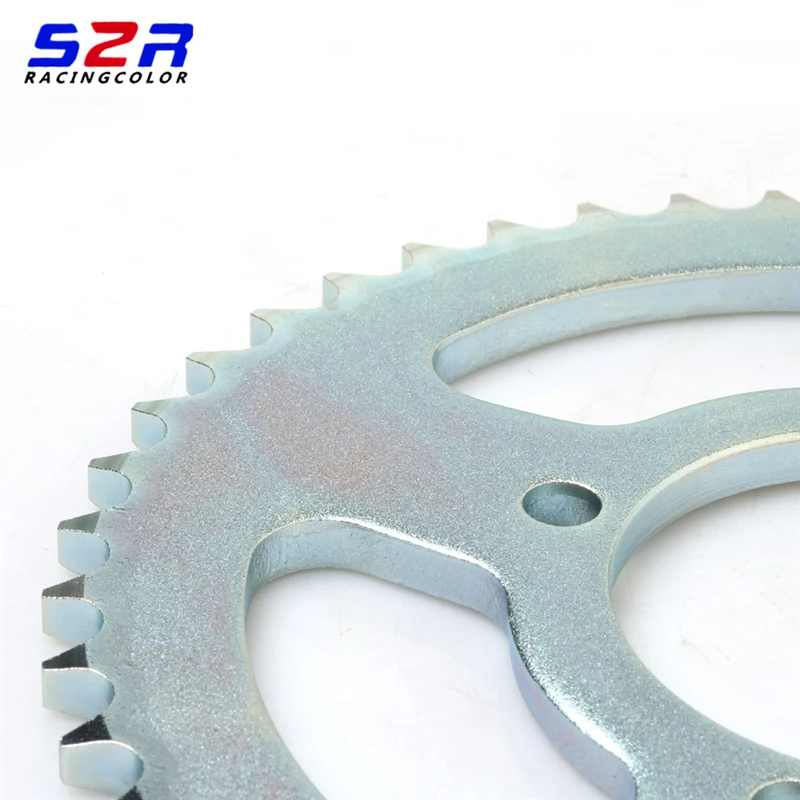 S2R Motorcycle Rear Sprocket Driven 45T for YAMAHA YBR125 YBR YB 125 CRUX 100 Original Parts 44 45 Teeth Moto Spare Part