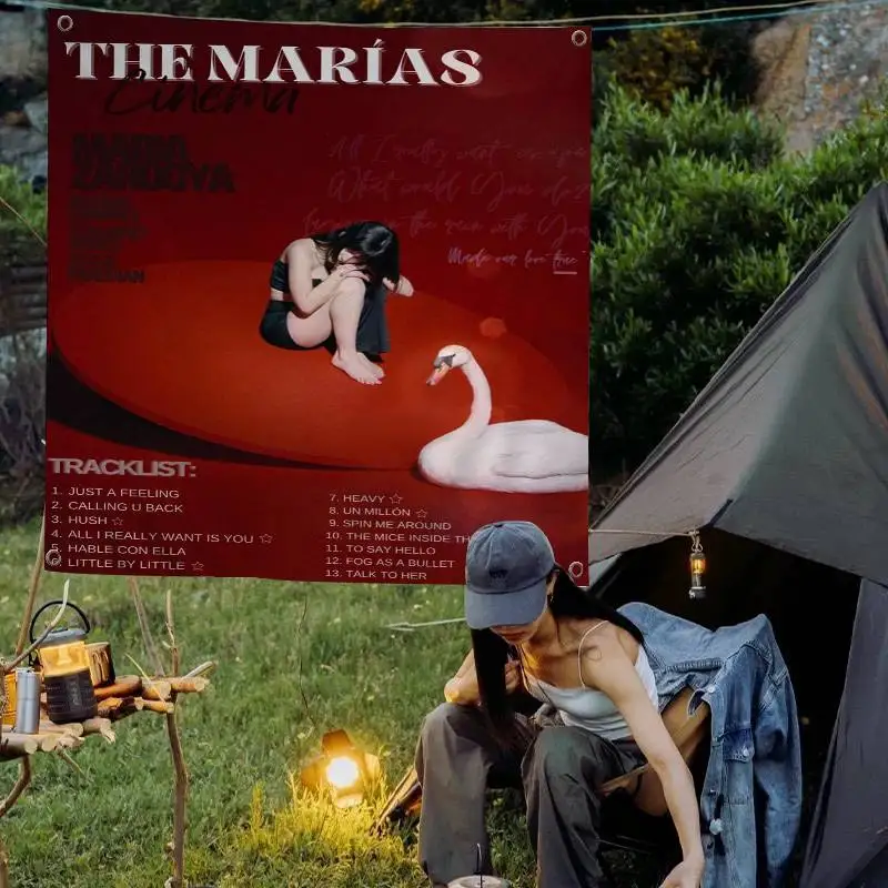 Album Art S-Submarine The Marias Creative Pattern Hanging Flag Polyester Printed Banner Hand Pulled Flag