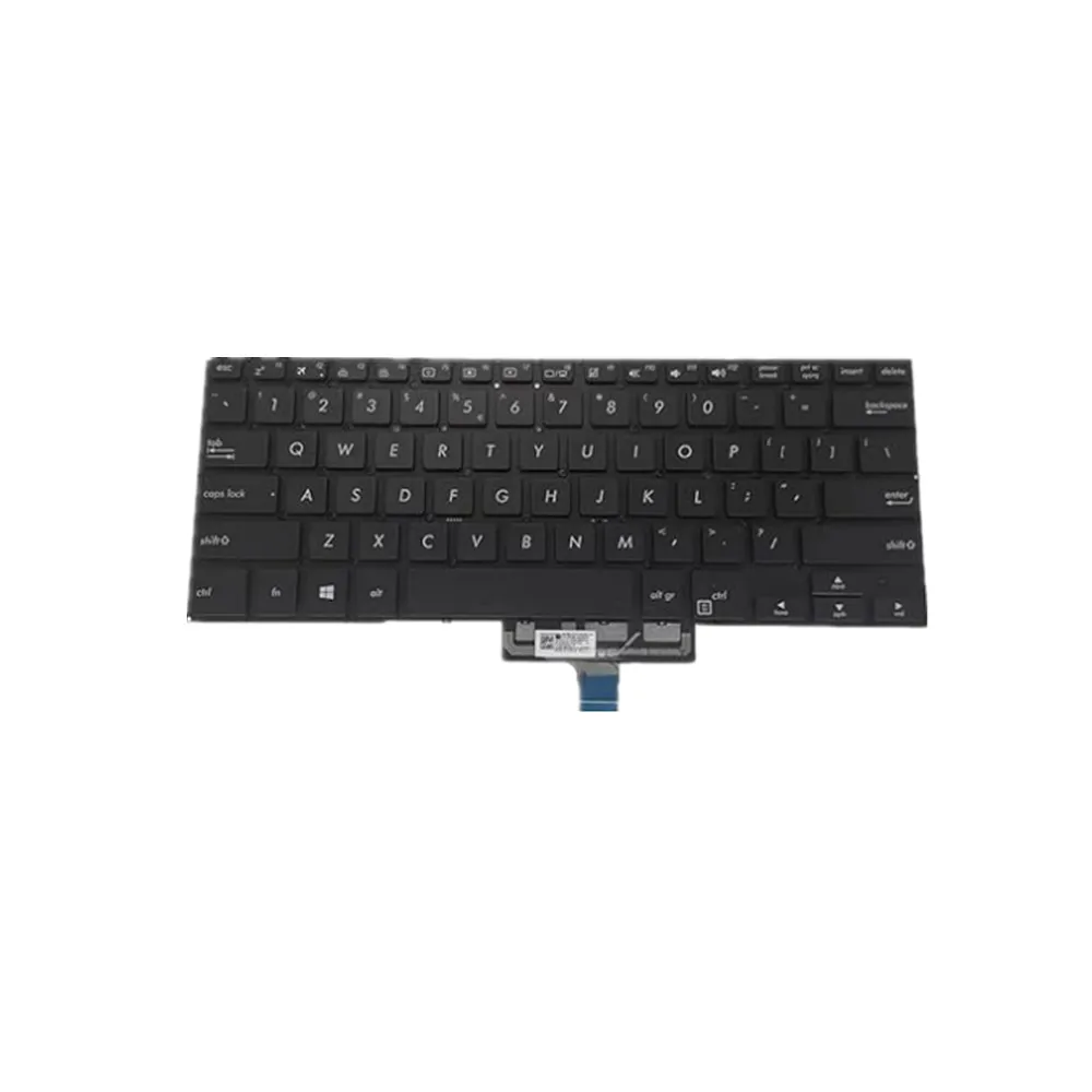 Laptop Keyboard For ASUS ZenBook Flip 14 UX461FA UX461FN UX461UA UX461UN Black US United States Edition