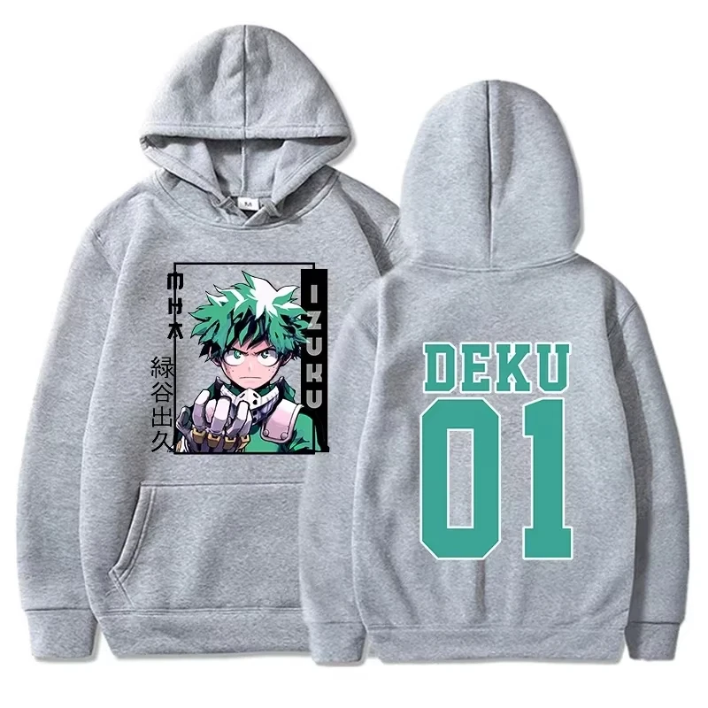 Anime My Hero Academia Deku Izuku Midoriya Print Hoodie Kinder Pullover Kapuzenpullover Herbst Winter Streetwear Kinder Oberteile