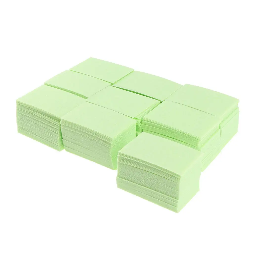 Lingettes sèches pour ongles non pelucheuses, idéales pour enlever le vernis à ongles, lingettes de finition en gel, préparation et nettoyage des ongles, 6x700 cm, lot de 3.6 pièces