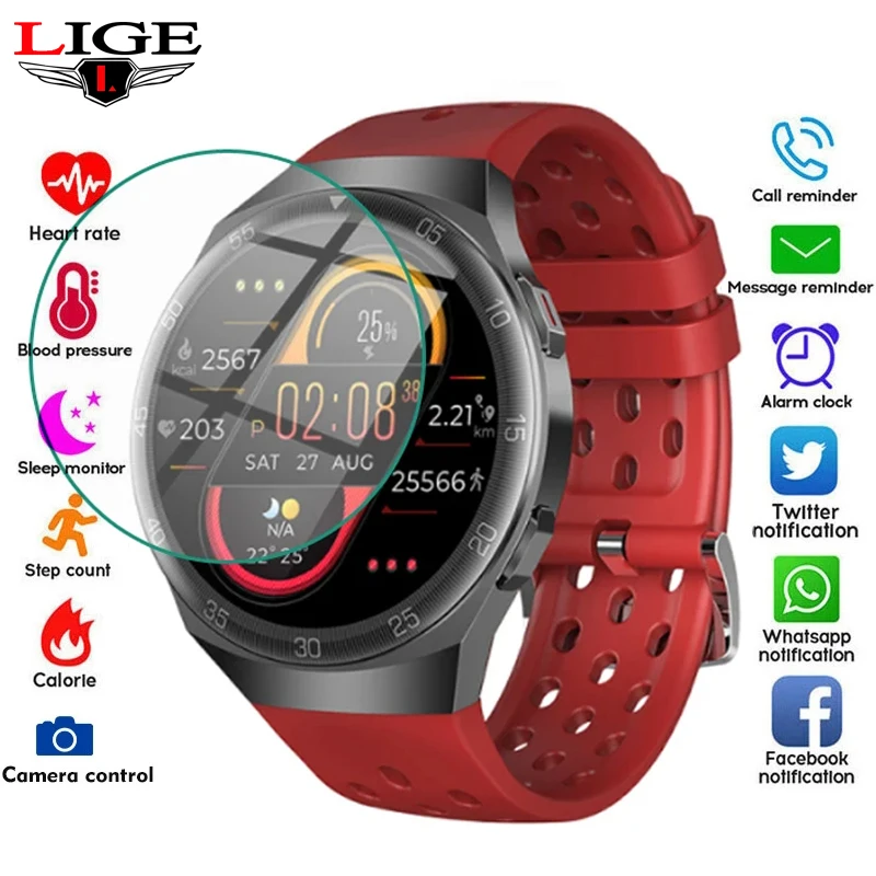 Gli smartwatch sono adatti a tutte le connessioni dei telefoni cellulari orologi sportivi da uomo orologio intelligente impermeabile donna elettronica Full Touch