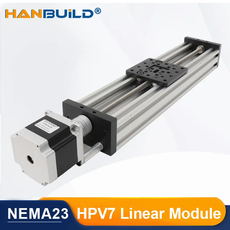 HPV7 Openbuilds C-Beam Linear Actuator Z axis t8 lead screw Pitch 2/4/8/12/14mm NEMA23 stepper motor for 3D Printer accessories