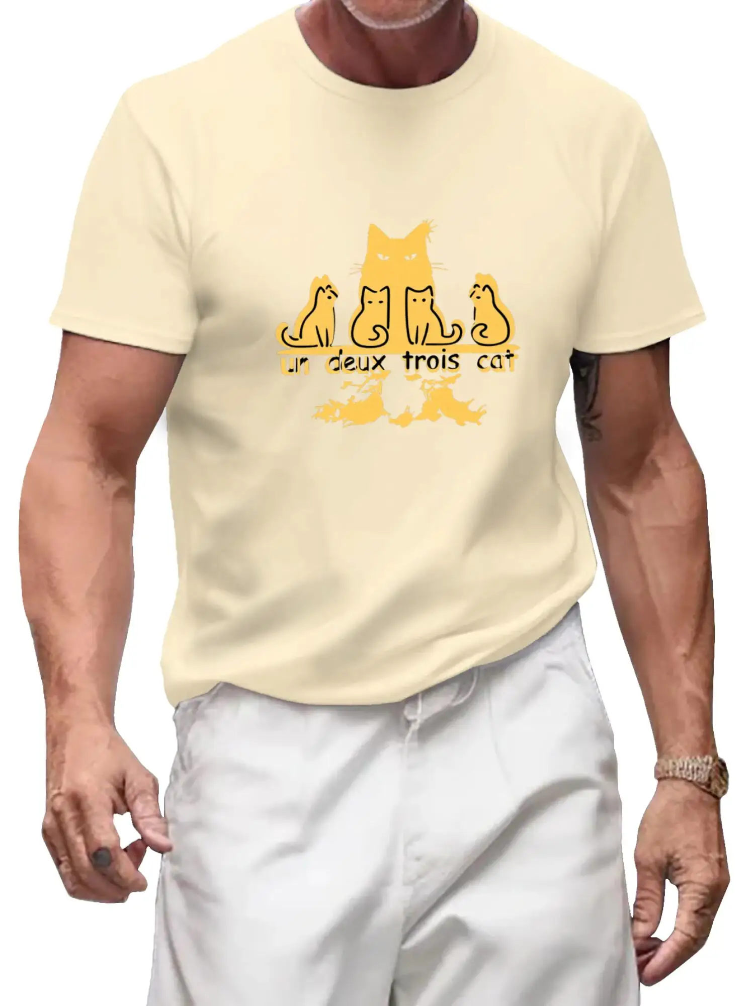 

Un deux trois cat, cat mom shirt, funny cat shirt, cat lover shirt, cat lover gift, cat shirt, cute cat shirt, french cat