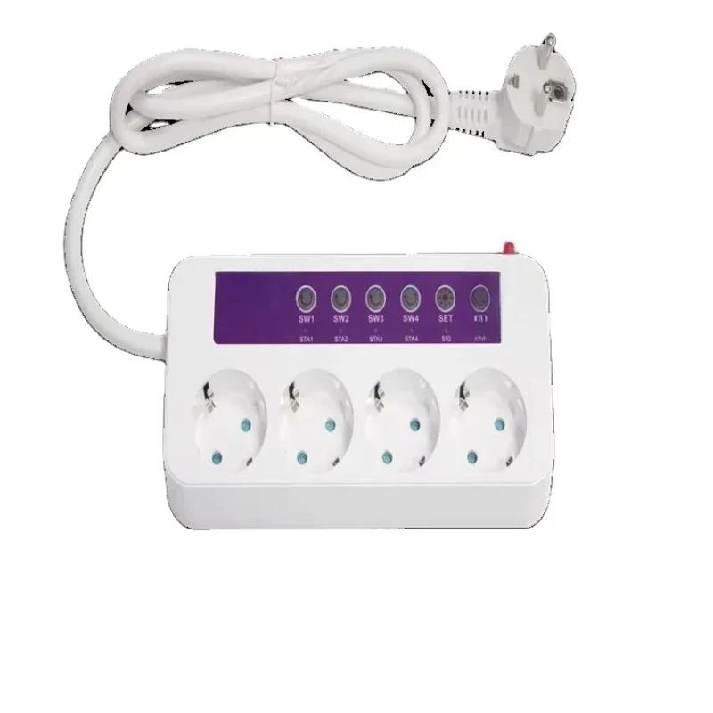 Smart Socket Smart Power Switch Plug Socket 4 Channel Port