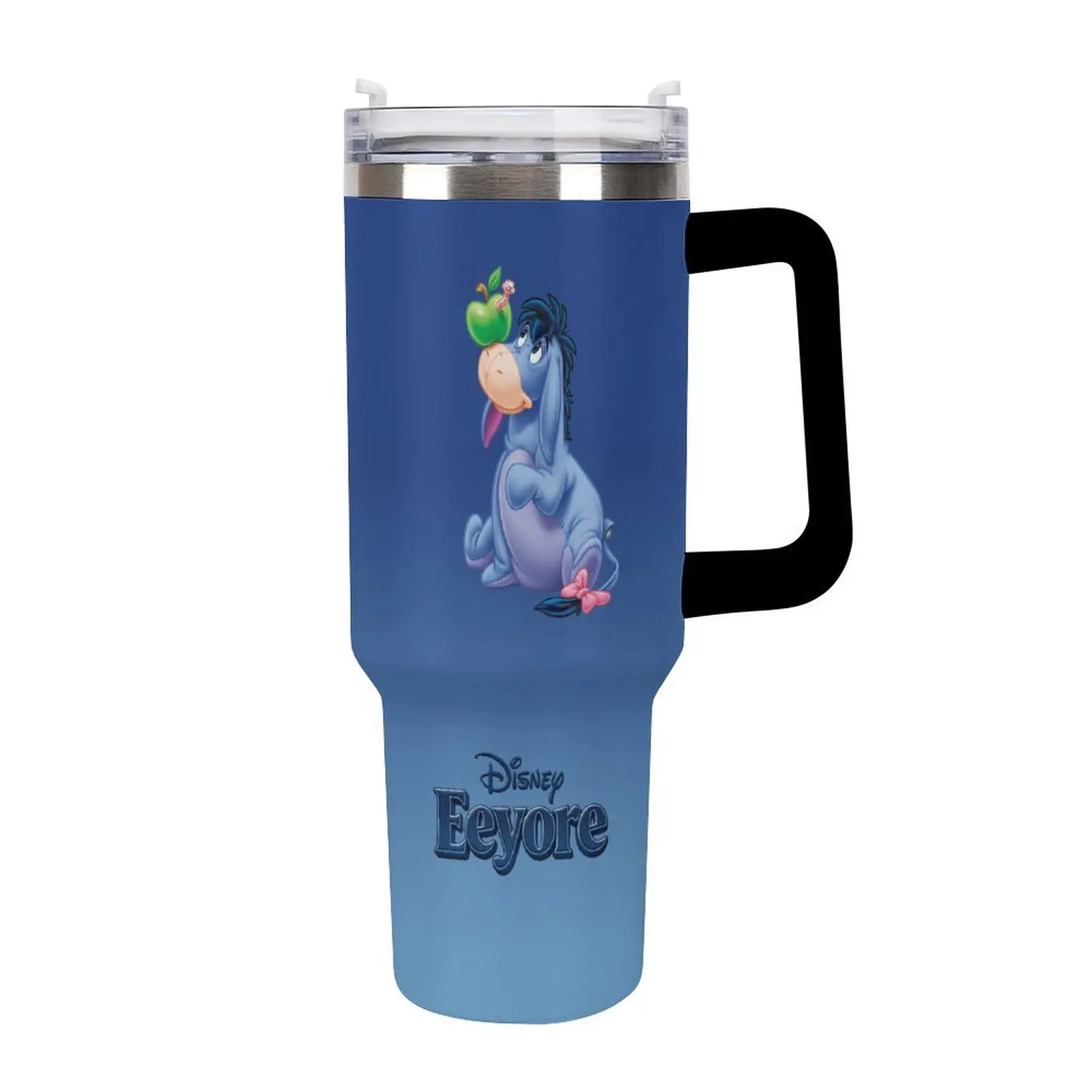 

Eeyore Insulated Water Bottle Disney Cartoon Custom Design Your Personal Text Images Car Cup Travel Water Bottle 40 Oz Cosplay