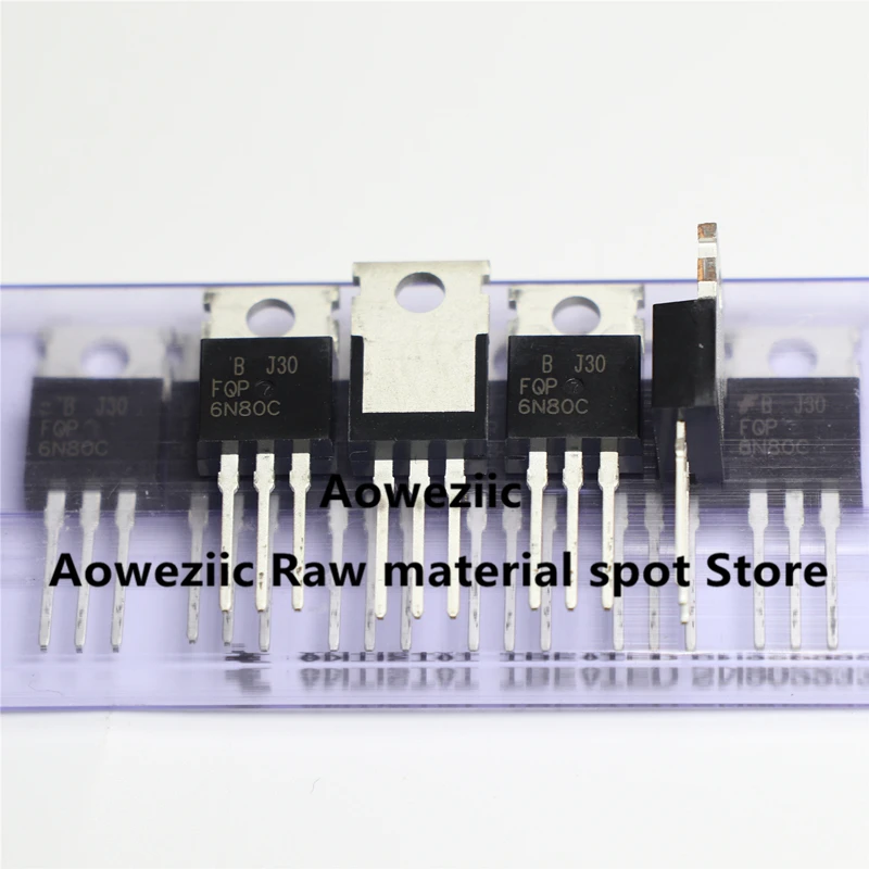 Aoweziic 2018+ 100% New Imported Original FQP6N80C 6N80  6N80C TO-220 FET 6A  800V