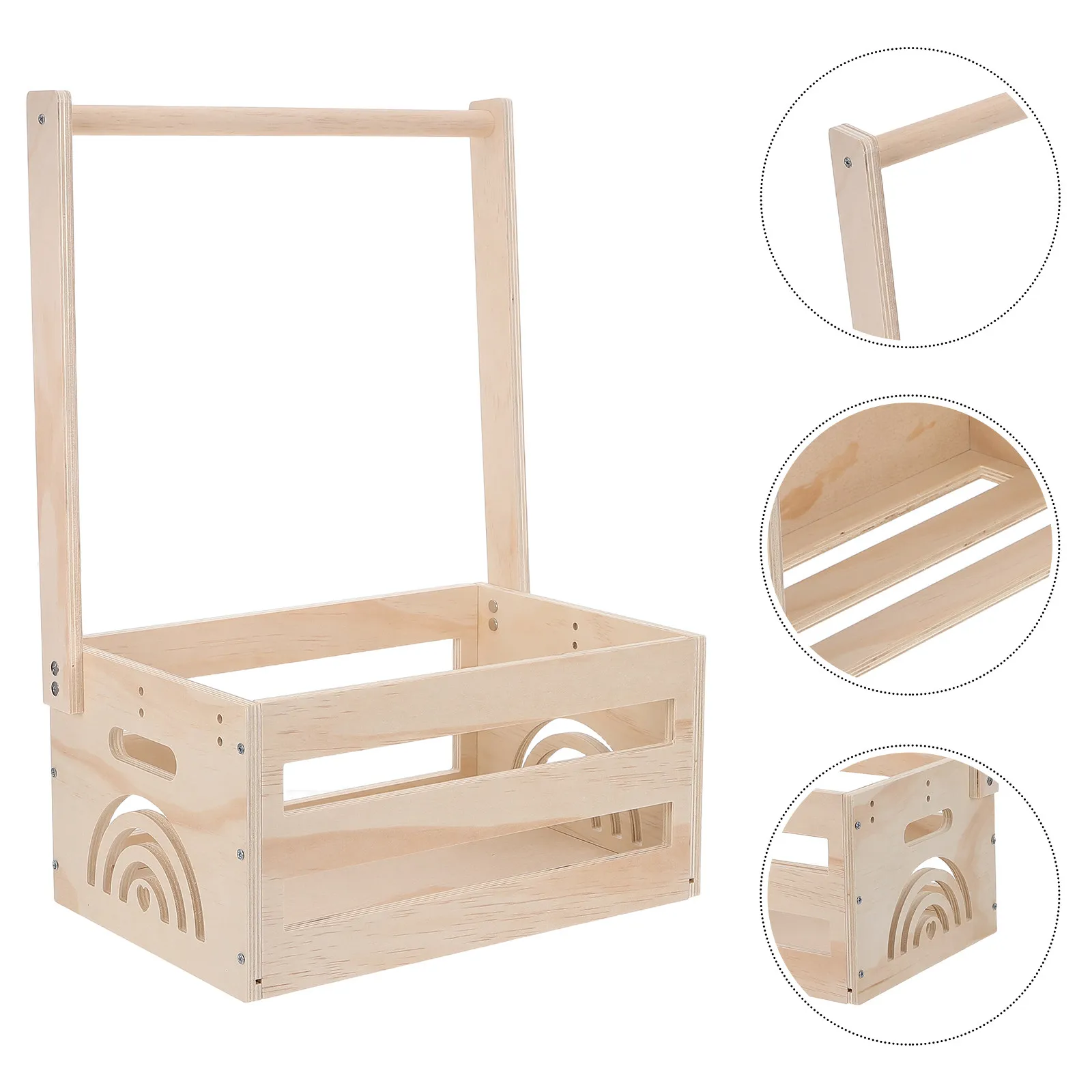 baby-storage-nursery-crate-wooden-natural-clothes-hamper-with-handle-newborn-clothing-storage-basket-baby-shower-nursery