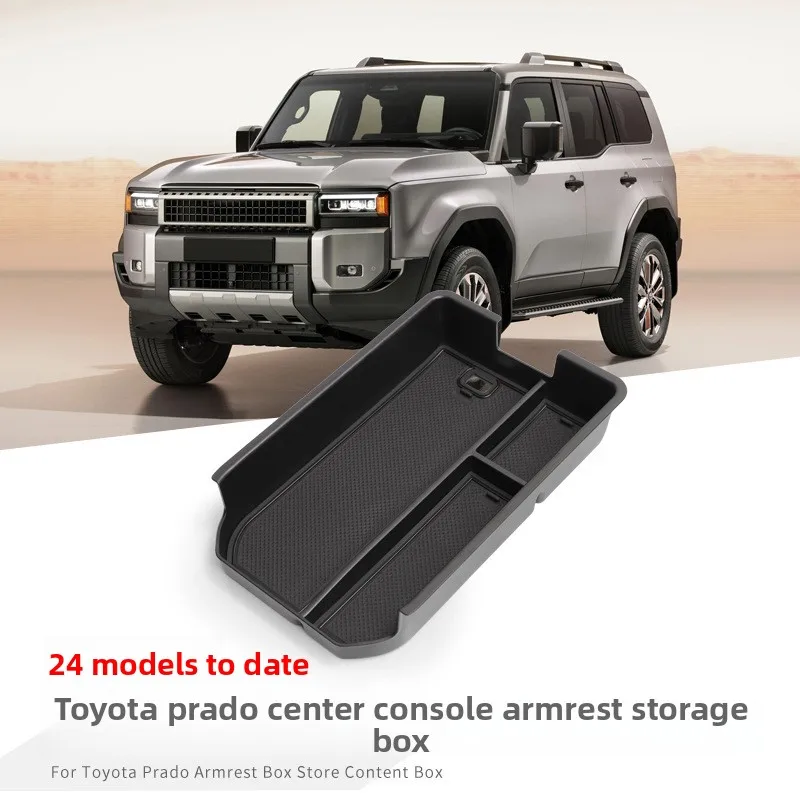 Center Center Console Armrest Organizer for 2024-2025 Toyota Land Cruiser Prado 250 LC250 , Anti-Rattle Storage Tray with Non-Slip Mat - Aliexpress Deal