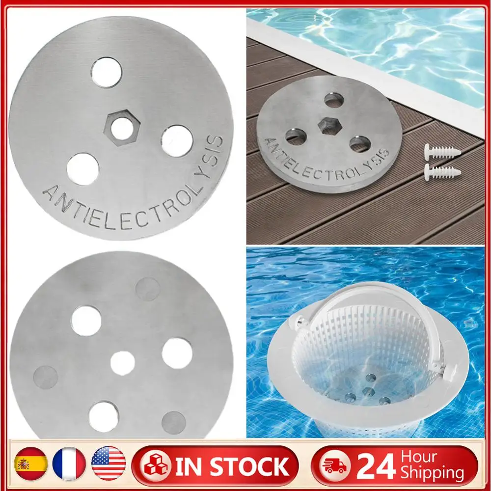 

Pool Skimmer Zinc Anode Weight Plate Anti-Electrolysis Weight Pool Skimmer Basket Weight Against Corrosion and Electrolysis