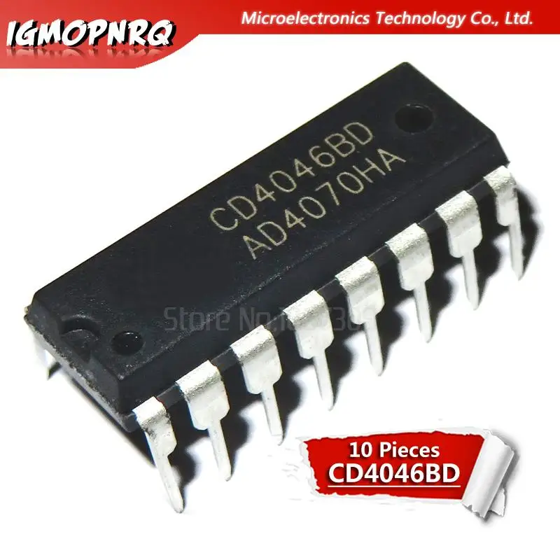 10PCS CD4040BD  CD4046BD CD4047BE CD4049UBE CD4051BE CD4052BE CD4060BE CD4066BE CD4069UBE CD4070BE DIP