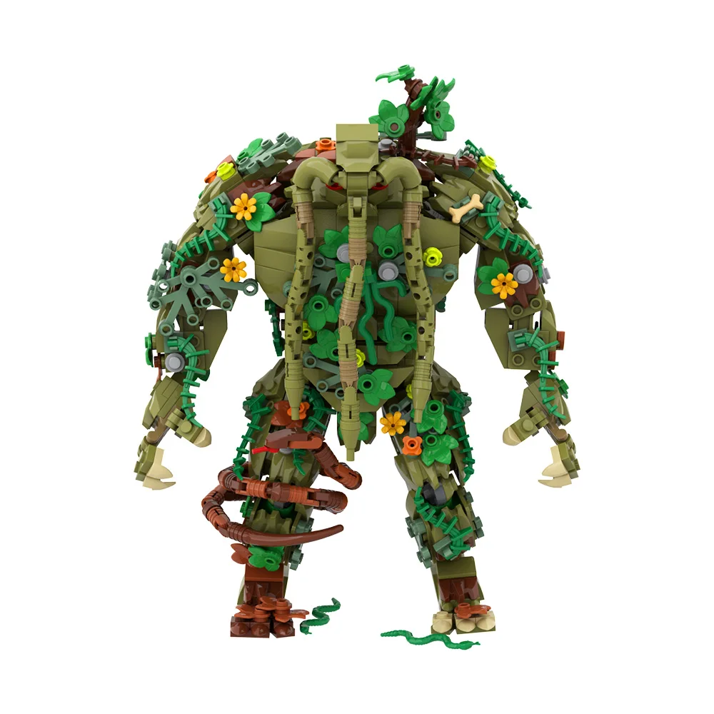 

MOC Man Thing Building Blocks Model Movie Man Thing Horror Swamp Monster Action Figure Bricks Assemble Toys Kids Birthday Gifts