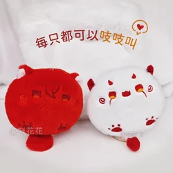 Game Anime Genshin Impact Diluc Arataki Itto Cosplay Soft Plush Adorable Plushie Pendant Key Chain Gifts