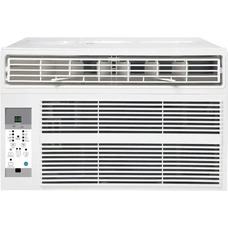 Air Conditioner and Dehumidifier, 115V, Window AC Unit for Medium Rooms up to 450 Square Feet with Remote Control