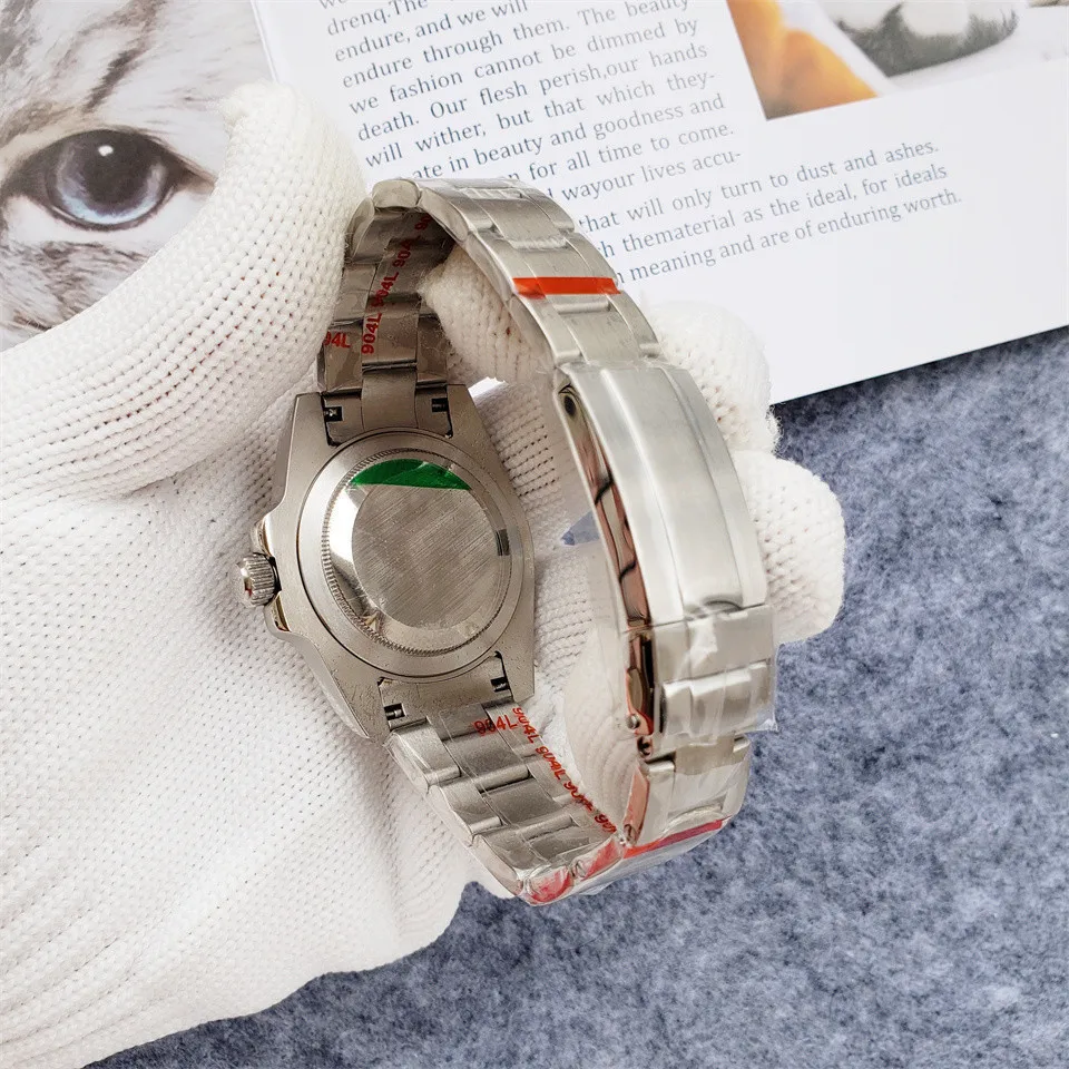 

50M Diving Case 36mm 40mm Fit NH35 NH36 NH34 GMT ETA 2824 PT5000 Watch Case Jubilee Bracelet Sapphire Glass Slide Buckle
