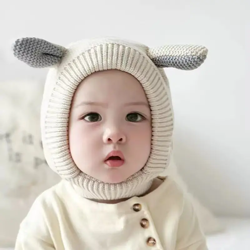 

Children Hats Velvet Yarn Hats Baby Hat Men Caps Girls Hats Baby Caps for Boy Newborn Hat Baby Boy Hat Кепка Gorros Para Bebé