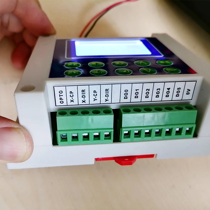 Xj-92 Programmable Dual-Axis Stepper/servo Controller/replacement Plc Industrial Controller