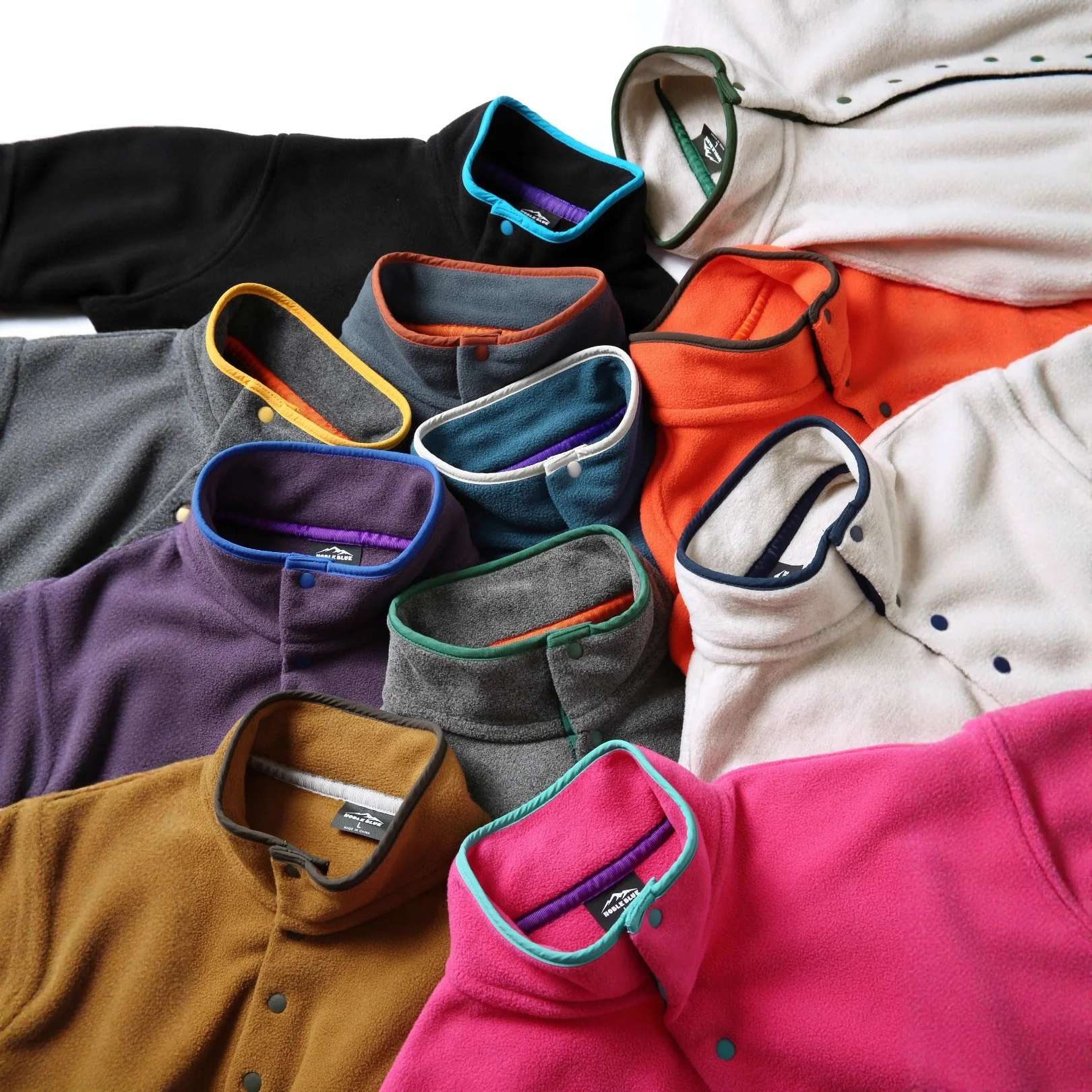 Jaket Fleece Patchwork Warna S - Outdoor Sport Hoodie ulasan dan harga