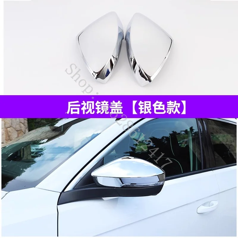 For VW Volkswagen T-ROC 2018 2019~2022 ABS Rearview mirror Decoration /Rearview mirror cover Trim car accessories
