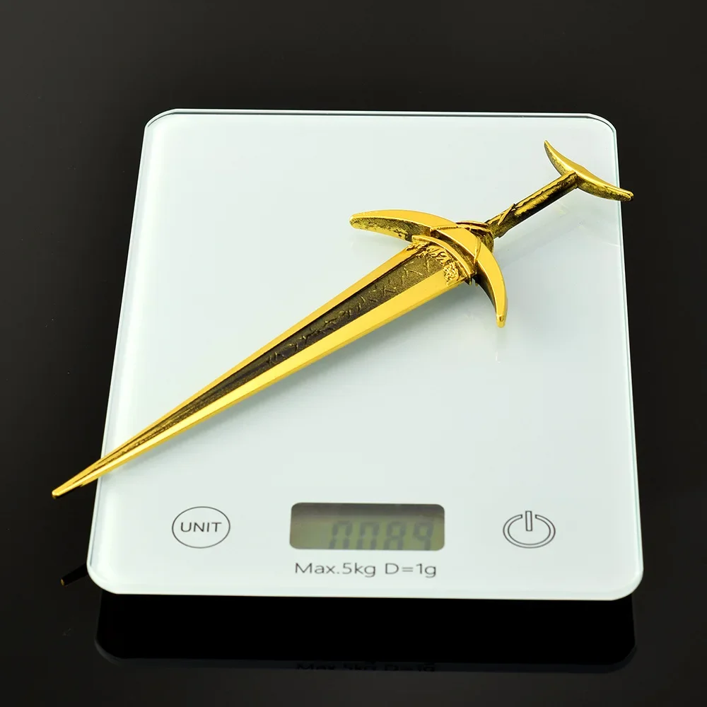 22 CENTIMETRI Eldenn Periferiche di Gioco Ordine D'oro Greatsword Full Metal Craft Modello Da Collezione Scrivania Ornamenti Ragazzo Giocattolo Cosplay Armi