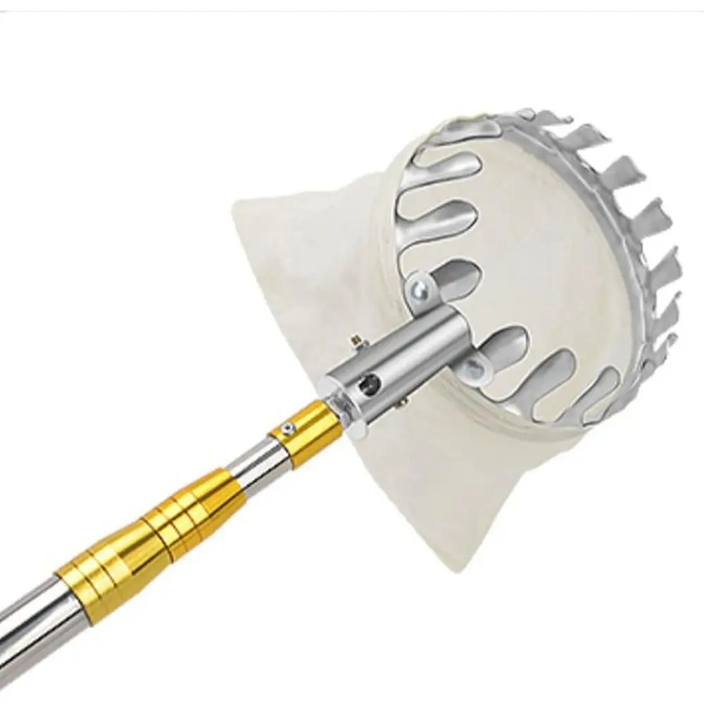 調節可能なフルーツ収穫ポールとバスケット - 果物を収穫するための便利なツール