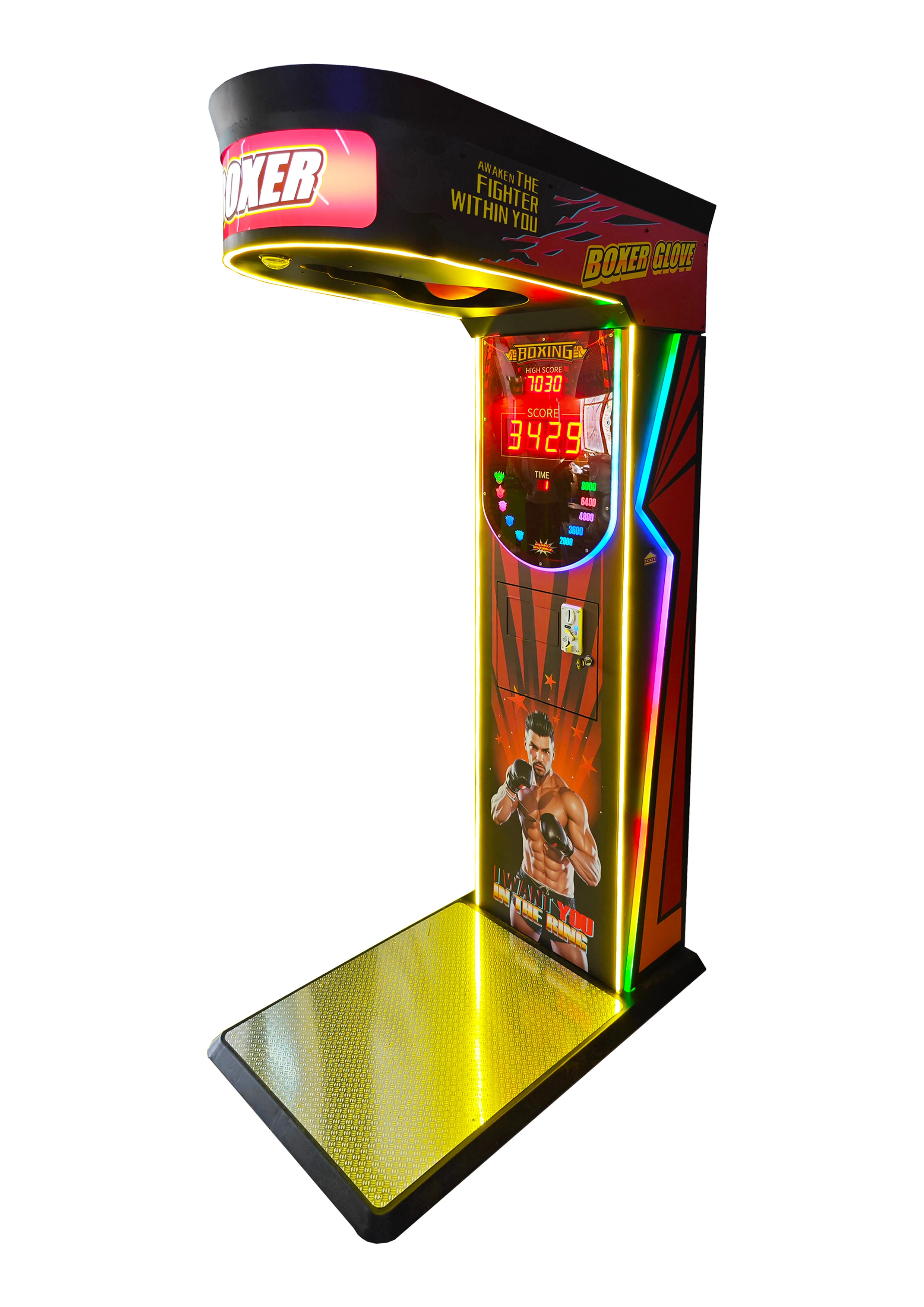 Factory Wholesale Coin Operate - Boxing Machine Arcade ulasan dan harga