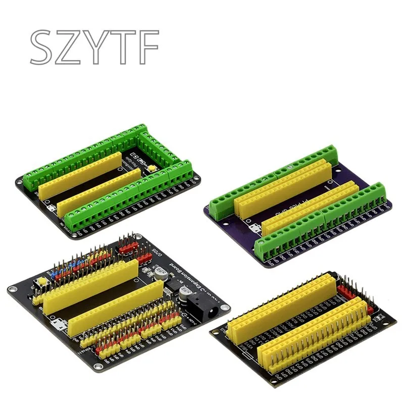 Expansion Board GPIO Breakout Extension Adapter Onboard Male and Female Pins for Raspberry Pi Pico 