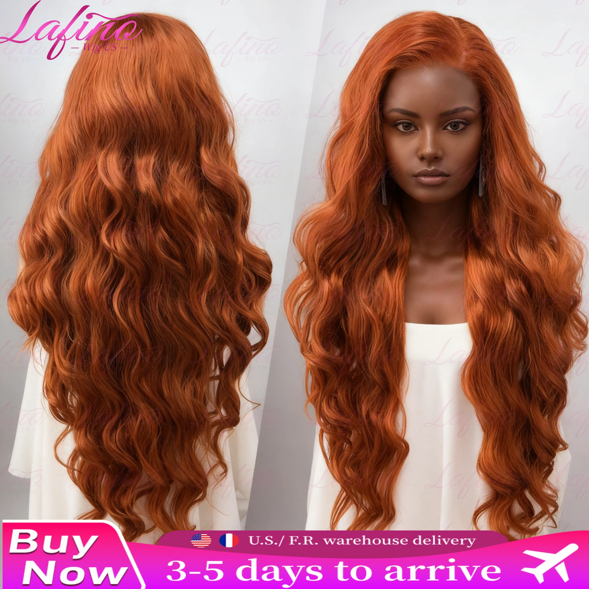 

30 38 дюймов Рыжий Оранжевый 13x4 13x6 Парики спереди на шнуровке Человеческие волосы 250% Плотность Объемная волна Парик 350 Цветной парик из человеческих волос Предварительно выщипанный