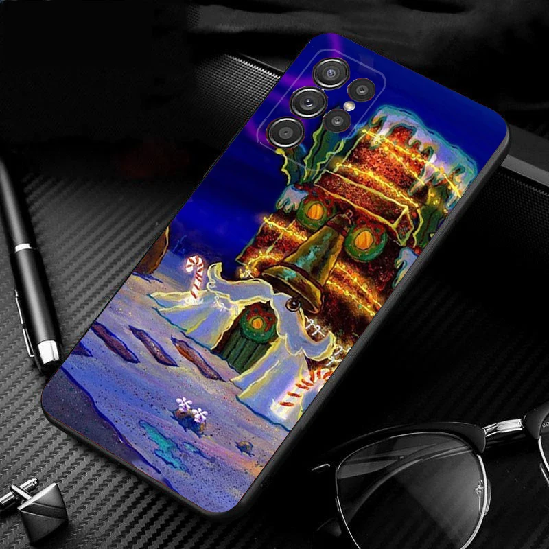 

Christmas Art Phone Case For Samsung Galaxy S25 S24 S23 S22 S21 Ultra S24 S23 S22 S21 S25 Plus S24 S20 FE