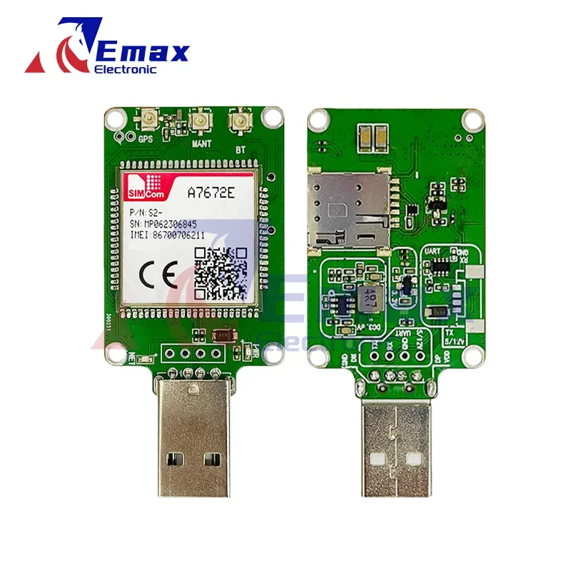 SIMcom A7672E LTE CAT1 Dongle A7672E-FASE 1PCS mit GPS