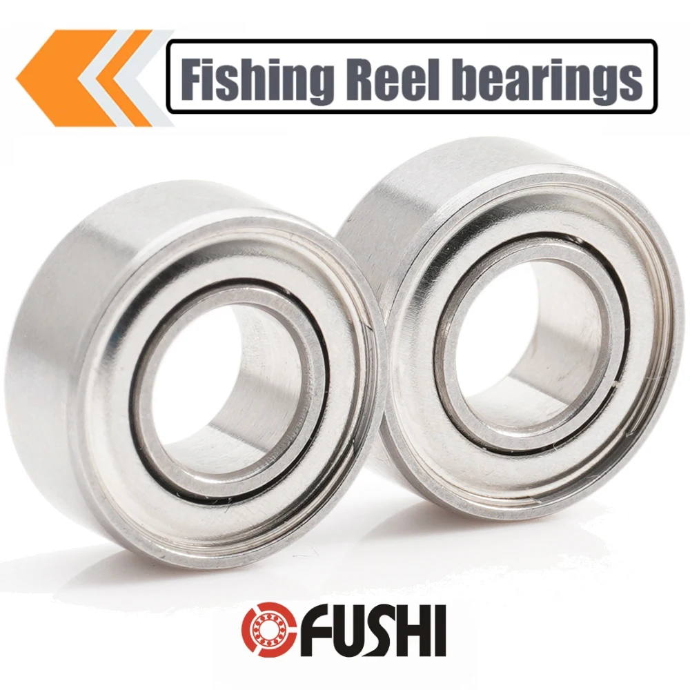 2Pcs S686ZZ CB Air Bearing 6*13*5 mm ABEC-7 Stainless Steel Hybrid Ceramic Bearings For RC Cars And Trucks Fishing Reels 686zz