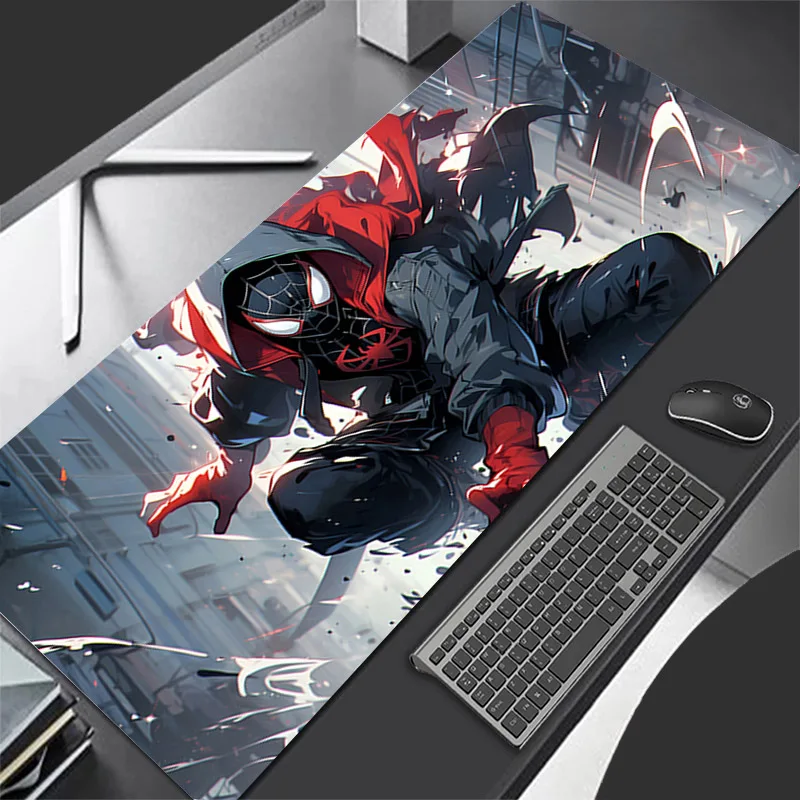 90x40cm Mouse Pad Gamer Large S-spider Man Gaming Pad PC Accessories Keyboard Desk MatComputer Notebook Pc Mousepad Soft Carpet