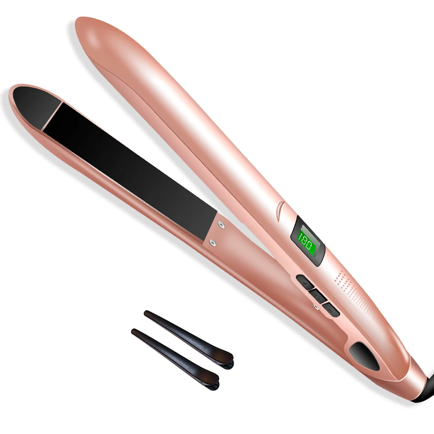 Professional Flat Iron New Style Titanium Plate Hair Straightener Flat Iron Straightener And Curler