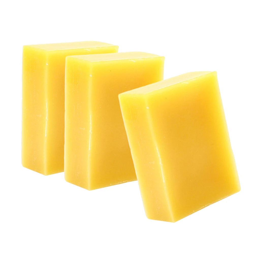45g Beeswax Block For Making Cream Natural Beeswax Polishing Tools Candle Soap Making Supplies Leather Maintenance Waxing