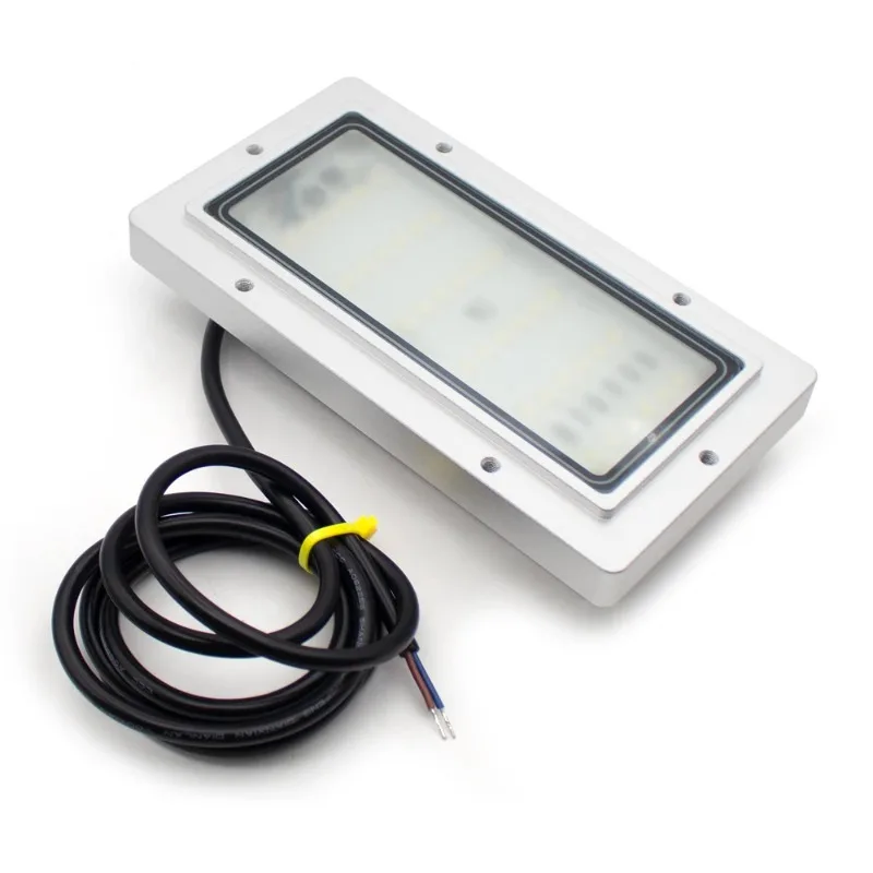 CNC Machines/Lathes Recessed LED Work Light Embedded LED Equipment Lighting 24V High Brightness IP67 Waterproof