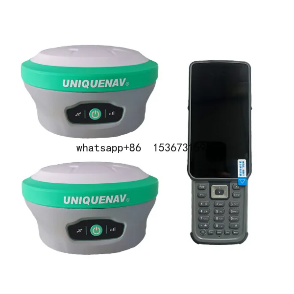 نظام تحديد المواقع Gnss Rtk UNIQUENAV U10 AR وظيفة 5 واط راديو داخلي Rtk معدات المسح GPS RTK