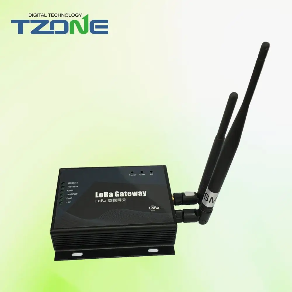 Long distance RFID reader  GPRS/RS485/Modbus - RTU external GSM/RF Antenna  wireless LoRa Gateway receiver