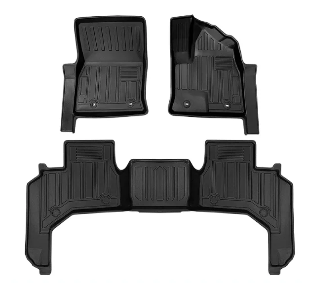 

Accessories 3D TPE Foot Pad Carpet Car Floor Mat Cargo Boot Liner Trunk Mat For Cruiser LC300 2022-2024 RHD 5/7 Seat