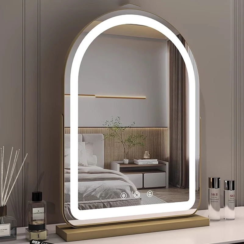 Nordic Simplicity Circular Mirror Bathroom Mirrors Room Design Wall Arts Light Large Home Decoration Tabletop mirror cabinets