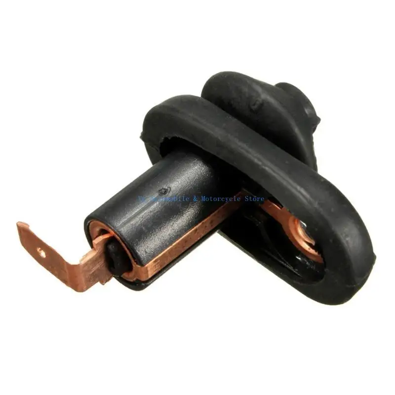 270E العالمي سيارة السيارة الداخلية الباب ضوء لافت للانتباه مفتاح لمبة زر السيارات الداخلية ضوء مفتاح لمبة زر أسود #4