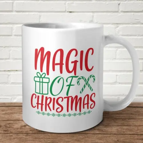 Magic Of Christmas Mug Fun XMAS Present Gift Season Secret Santa Tea Coffee