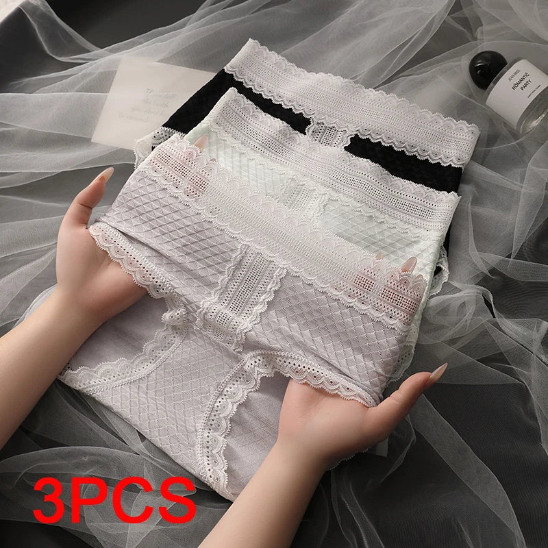 Calcinha feminina conjunto pacote moda sem costura calcinha para mulher micro roupa interior lingerie sexy briefs renda quente cuecas triangulares