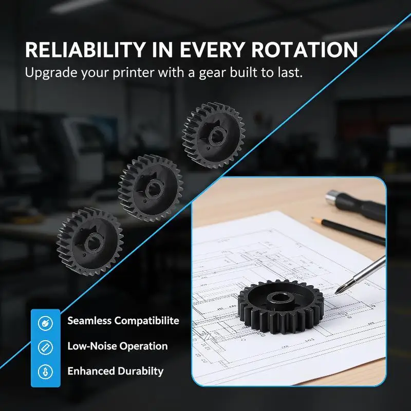 Fuser Drive Gear JC66‑03016A Replacement for ML2870 2875 2885 ML2955 SCX4727 SCX4728 SCX4729FD SLM2625 SLM2820 Printer Spare