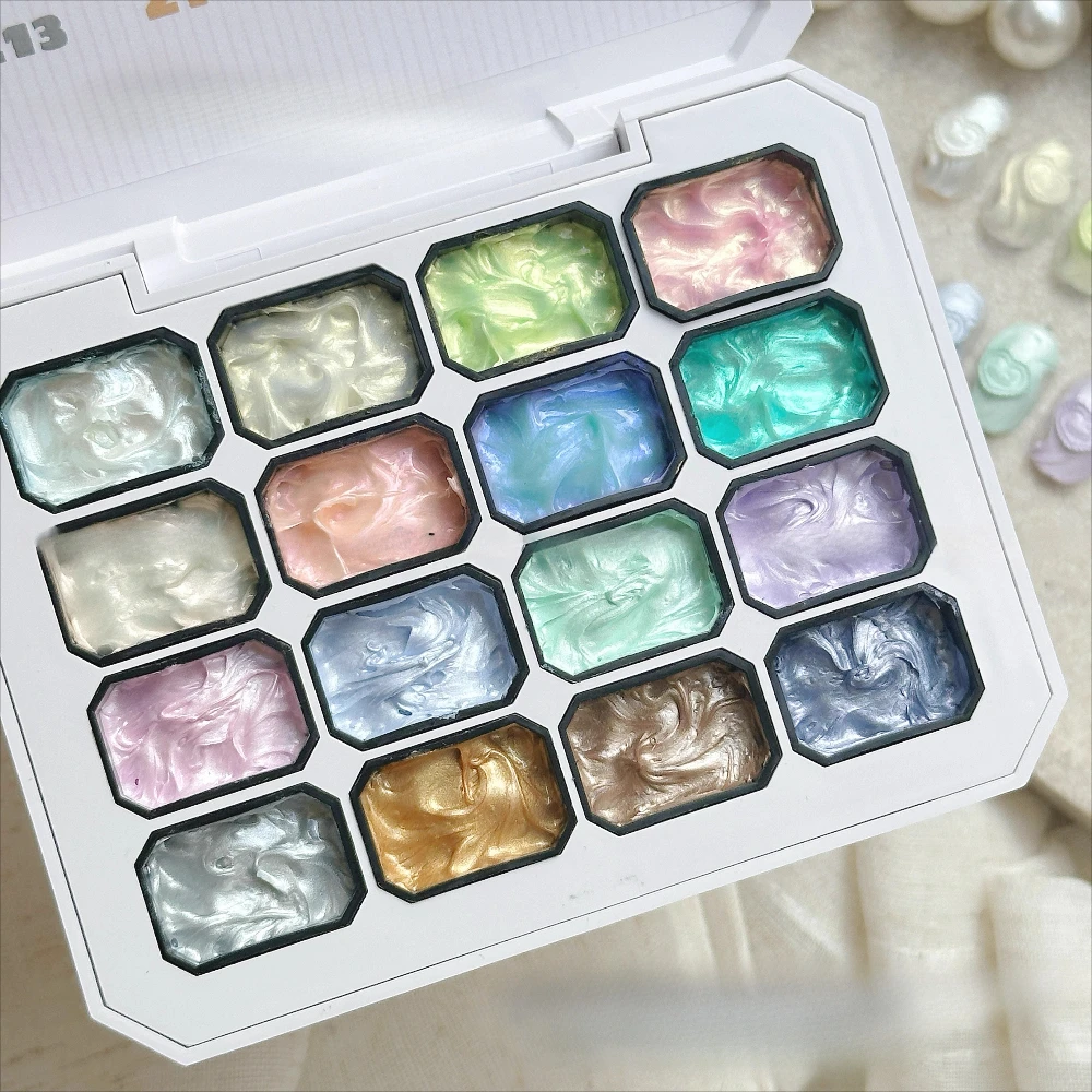 

16 цветов дизайн ногтей жемчужный фея крем-текстура гель популярность твердотельный дизайн ногтей ракушка-лак гель-лаки для маникюра